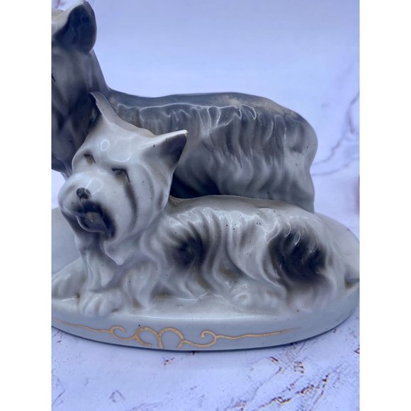 Scotty Dog and Puppies, Made in Japan, porcelain. Gorgeous! - Picture 4 of 11